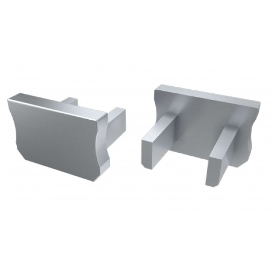 ZAŚLEPKA X BEZ OTWORU SZARA