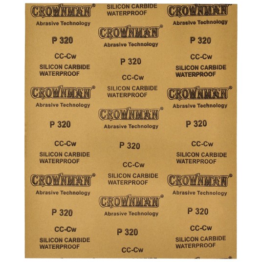 ZESTAW 10 SZTUK PAPIERU ŚCIERNEGO GRADACJA 320