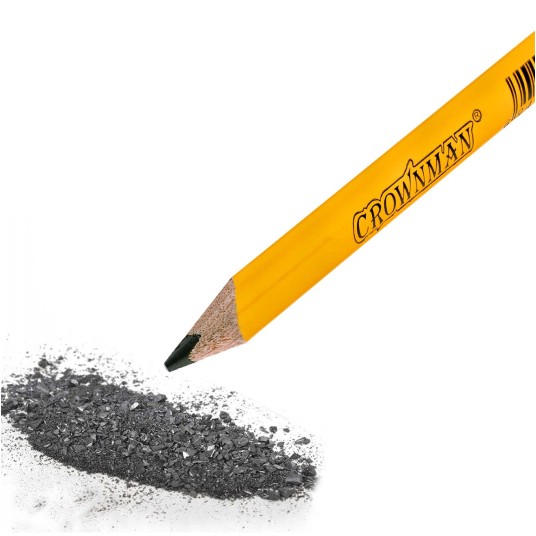 ZESTAW 12 SZTUK OWALNYCH OŁÓWKÓW STOLARSKICH