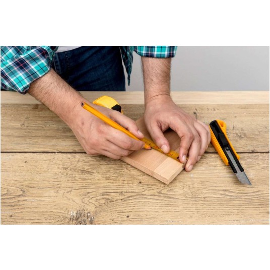 ZESTAW 12 SZTUK OWALNYCH OŁÓWKÓW STOLARSKICH