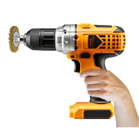 ZESTAW 3 SZCZOTEK DRUCIANYCH DO WIERTARKI