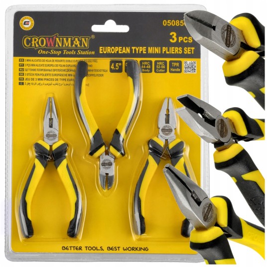 ZESTAW 3 SZTUK MINI SZCZYPIEC