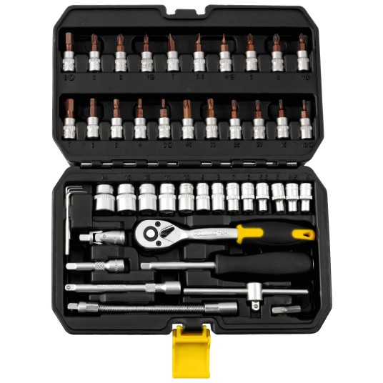 ZESTAW 46 ELEMENTÓW NASADEK