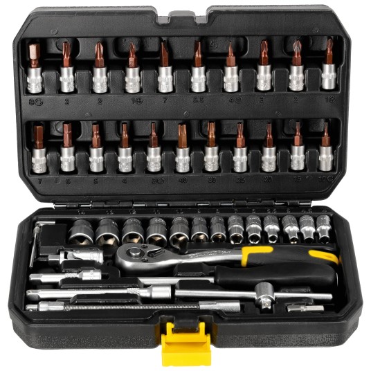 ZESTAW 46 ELEMENTÓW NASADEK