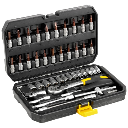 ZESTAW 46 ELEMENTÓW NASADEK