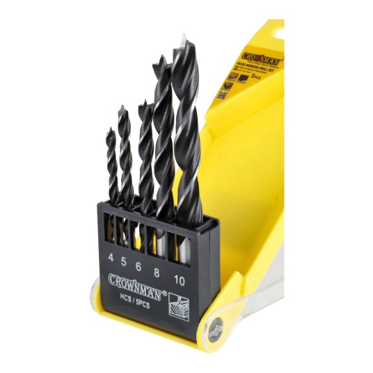 ZESTAW 5 SZTUK WIERTEŁ DO BETONU