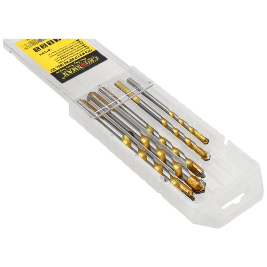 ZESTAW 5 SZTUK WIERTEŁ UNIWERSALNYCH