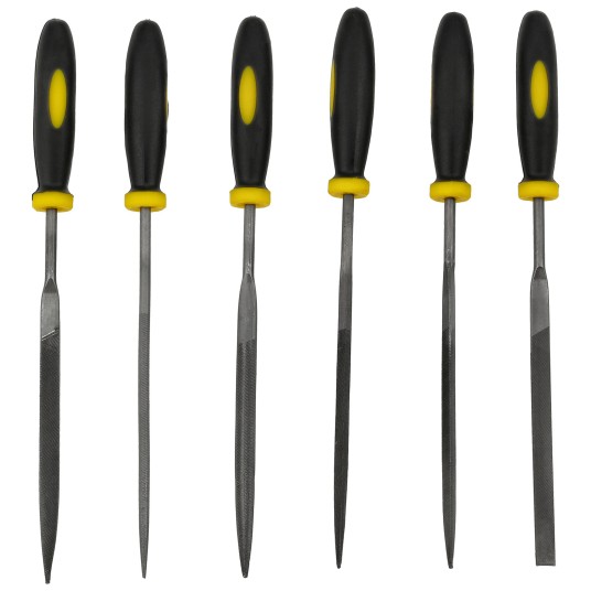 ZESTAW 6 SZTUK PILNIKÓW IGŁOWYCH