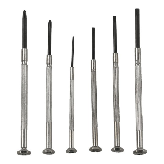 ZESTAW 6 SZTUK PRECYZYJNYCH WKRĘTAKÓW