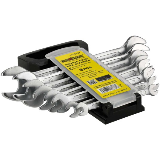 ZESTAW 8 SZTUK KLUCZY PŁASKICH