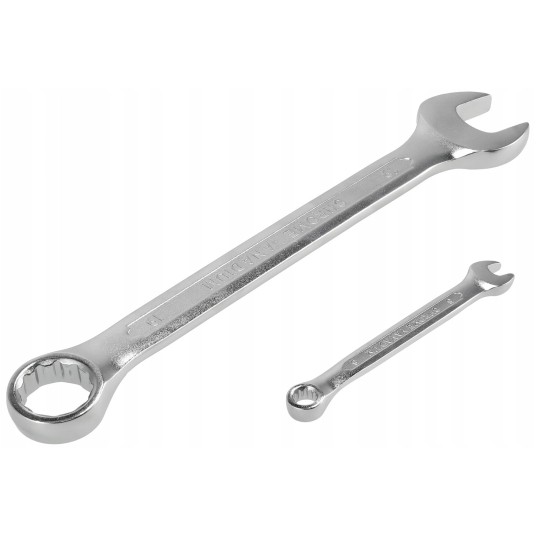 ZESTAW 8 SZTUK KLUCZY PŁASKO-OCZKOWYCH