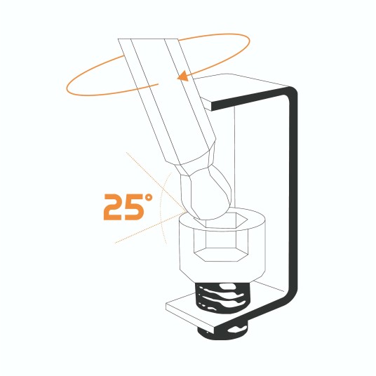 ZESTAW 9 SZTUK KLUCZY IMBUSOWYCH DŁUGICH Z KULKĄ