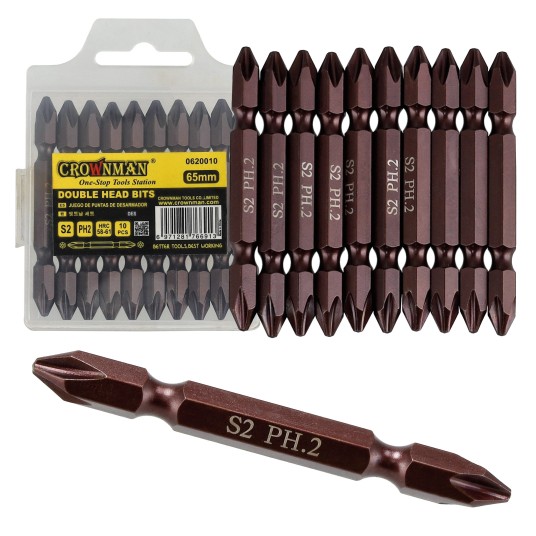 ZESTAW BITÓW-10 SZTUK DWUSTRONNE