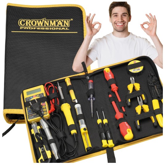 ZESTAW NARZĘDZI ELEKTRYCZNYCH-15 ELEMENTÓW