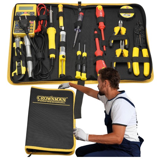 ZESTAW NARZĘDZI ELEKTRYCZNYCH-15 ELEMENTÓW