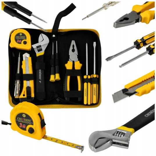 ZESTAW NARZĘDZI WIELOFUNKCYJNYCH-9 ELEMENTÓW