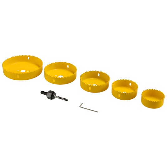 ZESTAW OTWORNIC KARBONOWYCH DO METALU