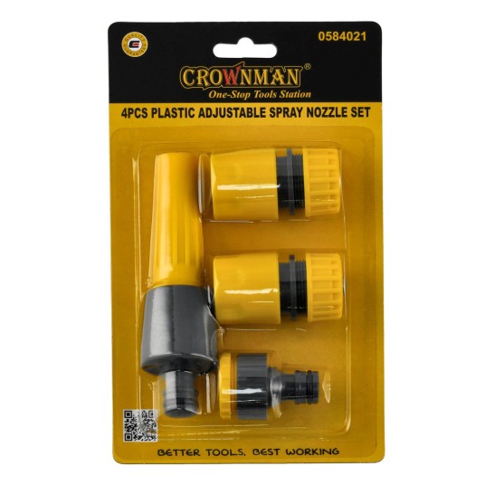 ZESTAW PLASTIKOWY DYSZA ZRASZAJĄCA+3 ZŁACZKI