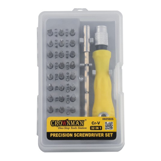 ZESTAW PRECYZYJNYCH WKRĘTAKÓW 32W1