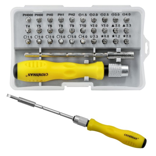 ZESTAW PRECYZYJNYCH WKRĘTAKÓW 32W1