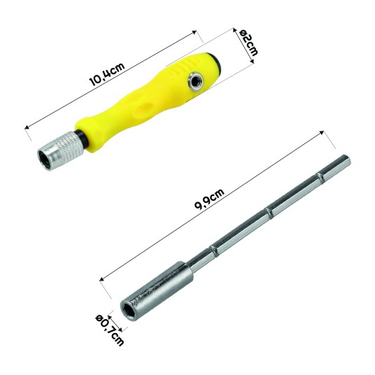 ZESTAW PRECYZYJNYCH WKRĘTAKÓW 32W1