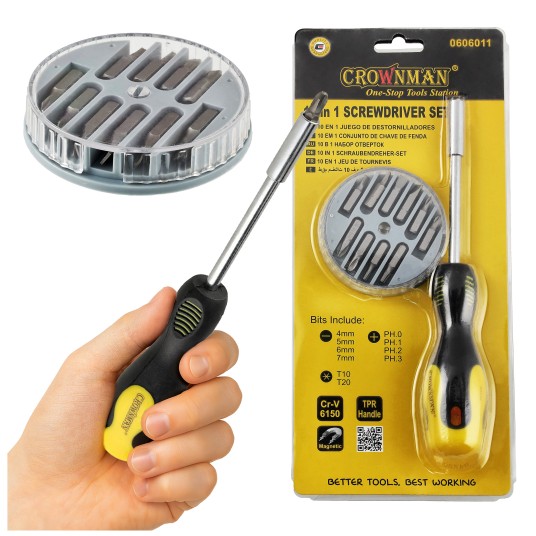 ZESTAW SRUBOKĘTOWY 10W1