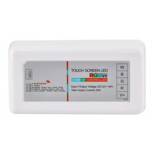 ZESTAW STEROWNIK + PILOT LED RGBW 2,4G RF 18A DC12-24V -zdjęcie numer 5