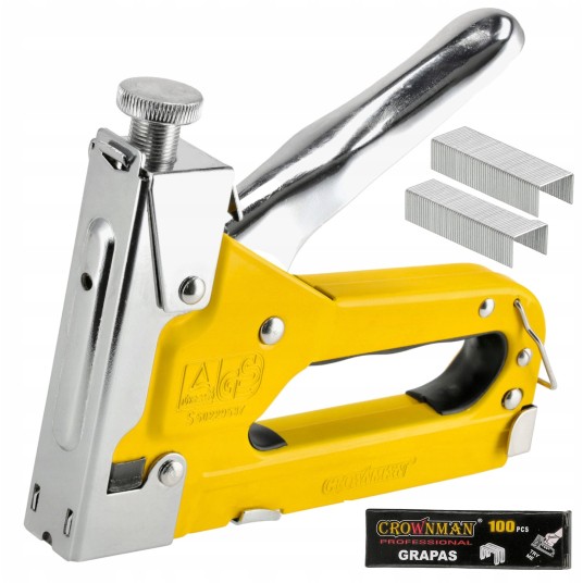 ZESTAW ZSZYWACZ TAPICERSKI + 100 SZTUK ZSZYWEK 0.7X8MM