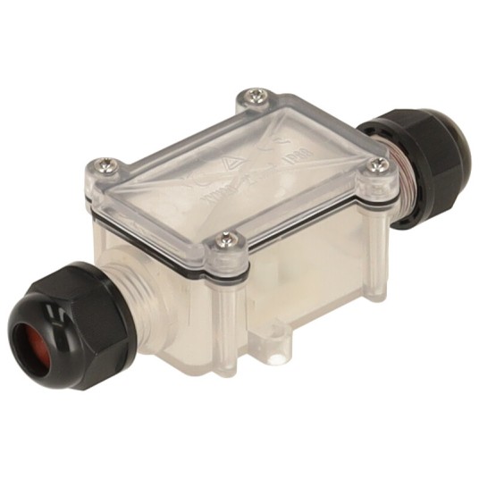 ZŁĄCZE KABLOWE IP68 Z PUSZKĄ TRANSPARENTNĄ