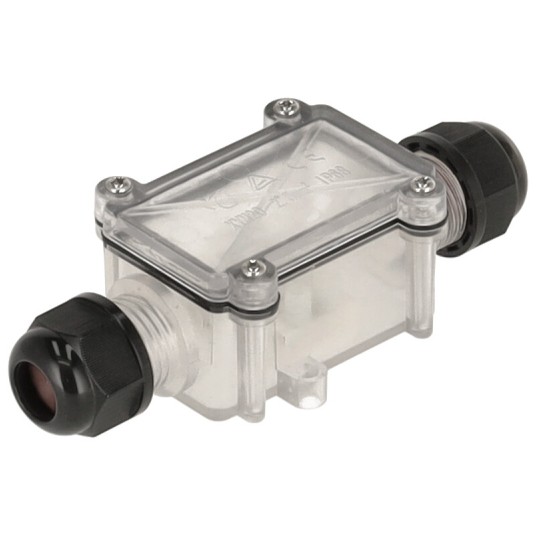 ZŁĄCZE KABLOWE IP68 Z PUSZKĄ TRANSPARENTNĄ