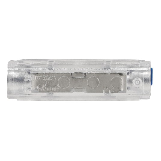 ZŁĄCZKA INSTALACYJNA PRZELOTOWA ZACISKOWA 1-TOROWA