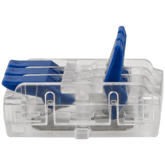 ZŁĄCZKA INSTALACYJNA PRZELOTOWA ZACISKOWA 3-TOROWA