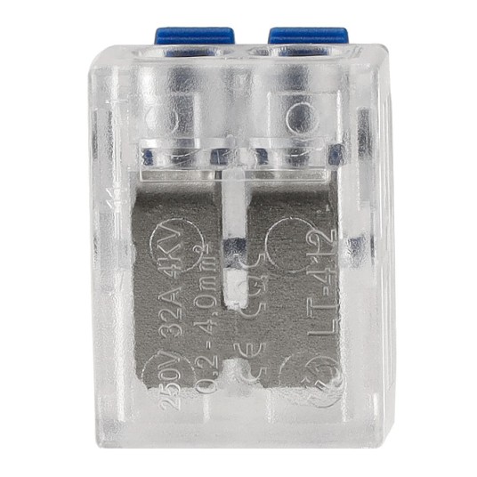 ZŁĄCZKA INSTALACYJNA ZACISKOWA 2-PRZEWODOWA /100 s