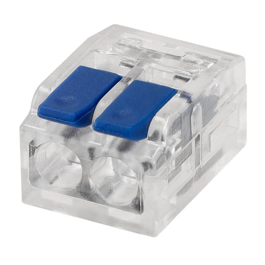 ZŁĄCZKA INSTALACYJNA ZACISKOWA 2-PRZEWODOWA /100 s