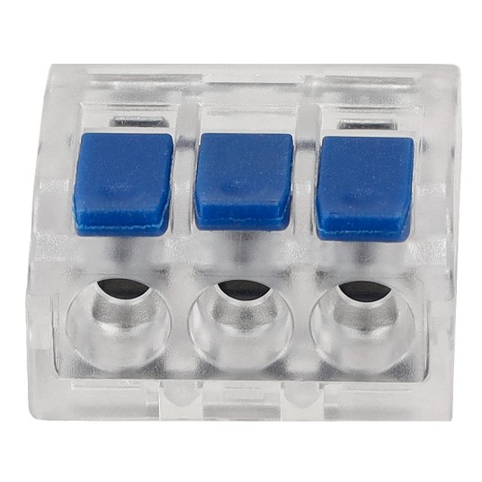 ZŁĄCZKA INSTALACYJNA ZACISKOWA 3-PRZEWODOWA/100 sz