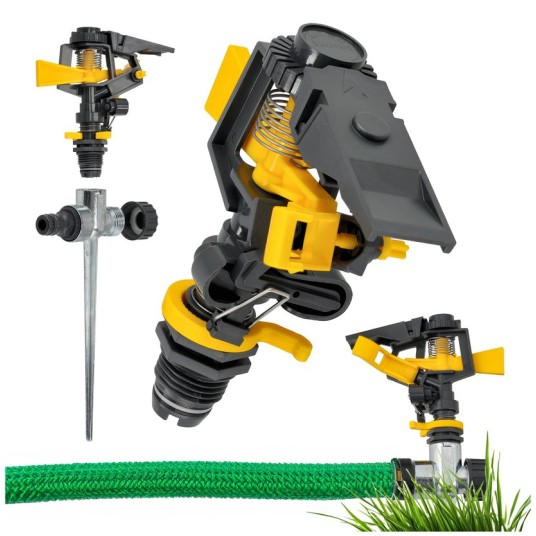 ZRASZACZ OBROTOWY NA METALOWEJ SZPILCE