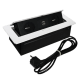 GNIAZDO DO BLATU 2X230V + 2XUSB BIAŁE -zdjęcie numer 1