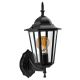 LAMPA ELEWACYJNA RETRO-D 1XE27 CZARNA