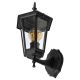 LAMPA ELEWACYJNA RETRO-D 1XE27 CZARNA