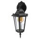 LAMPA ELEWACYJNA RETRO-G 1XE27 CZARNA