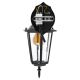 LAMPA ELEWACYJNA RETRO-G 1XE27 CZARNA