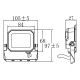 NAŚWIETLACZ TITANIUM 10W NW 160LM/W -zdjęcie numer 7