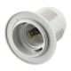 OPRAWKA E27 PLASTIKOWA GWINT WHITE