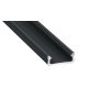 PROFIL D CZARNY ANODOWANY 2M