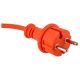 Przedłużacz 230V 10M Pomarańczowy 2x1mm2 13A 2000W