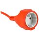 Przedłużacz 230V 15M Pomarańczowy 2x1mm2 13A 2000W