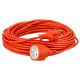 Przedłużacz 230V 20M Pomarańczowy 2x1mm2 13A 2000W
