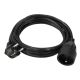 Przedłużacz 230V 3M CZARNY