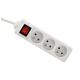 Przedłużacz 3 gniazda 5m z wlacznikim BIAŁY