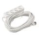 Przedłużacz zasilający 4 gniazda 10m BIAŁY